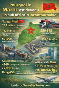 Pourquoi le Maroc est devenu un hub africain incontournable