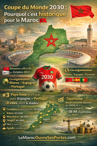 Coupe du Monde 2030 : pourquoi c’est historique pour le Maroc
