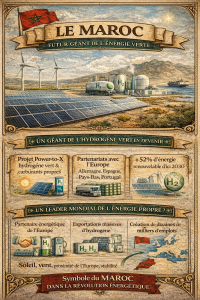 Hydrogène vert : pourquoi le Maroc veut devenir une superpuissance énergétique
