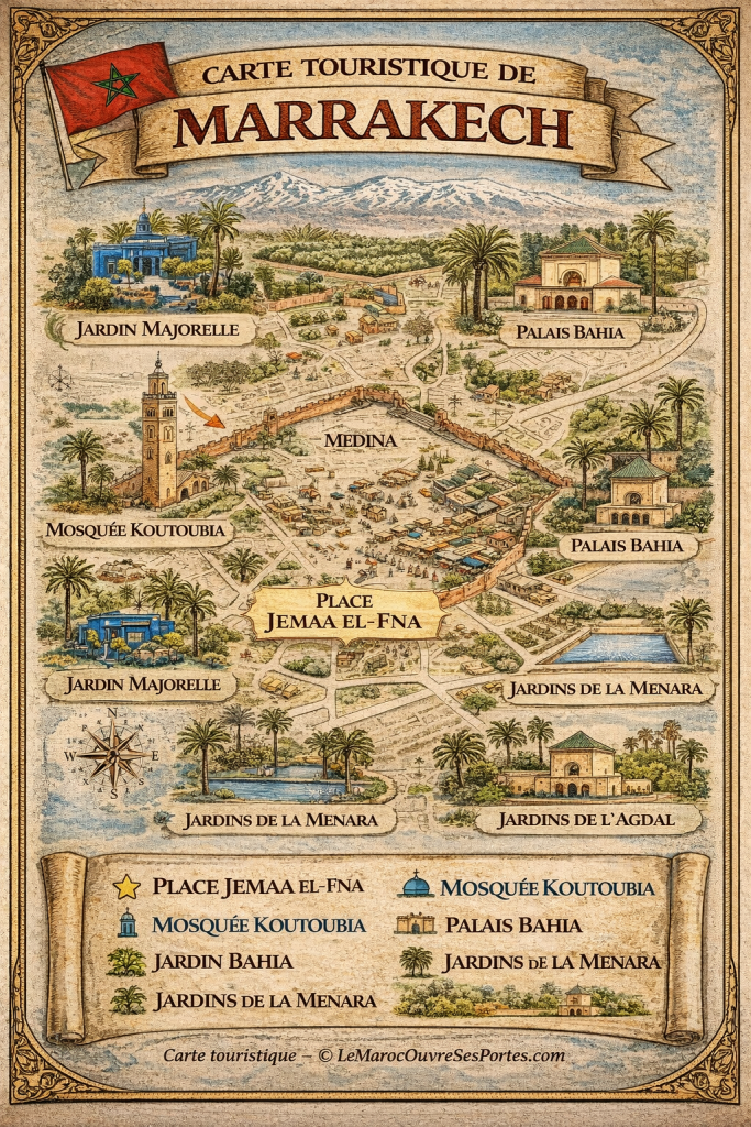 Marrakech : guide complet pour découvrir la ville rouge