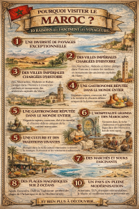 Pourquoi visiter le Maroc ? 10 raisons qui fascinent les voyageurs