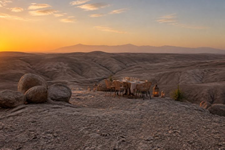 Préparer une soirée au coucher du soleil dans le désert d’Agafay