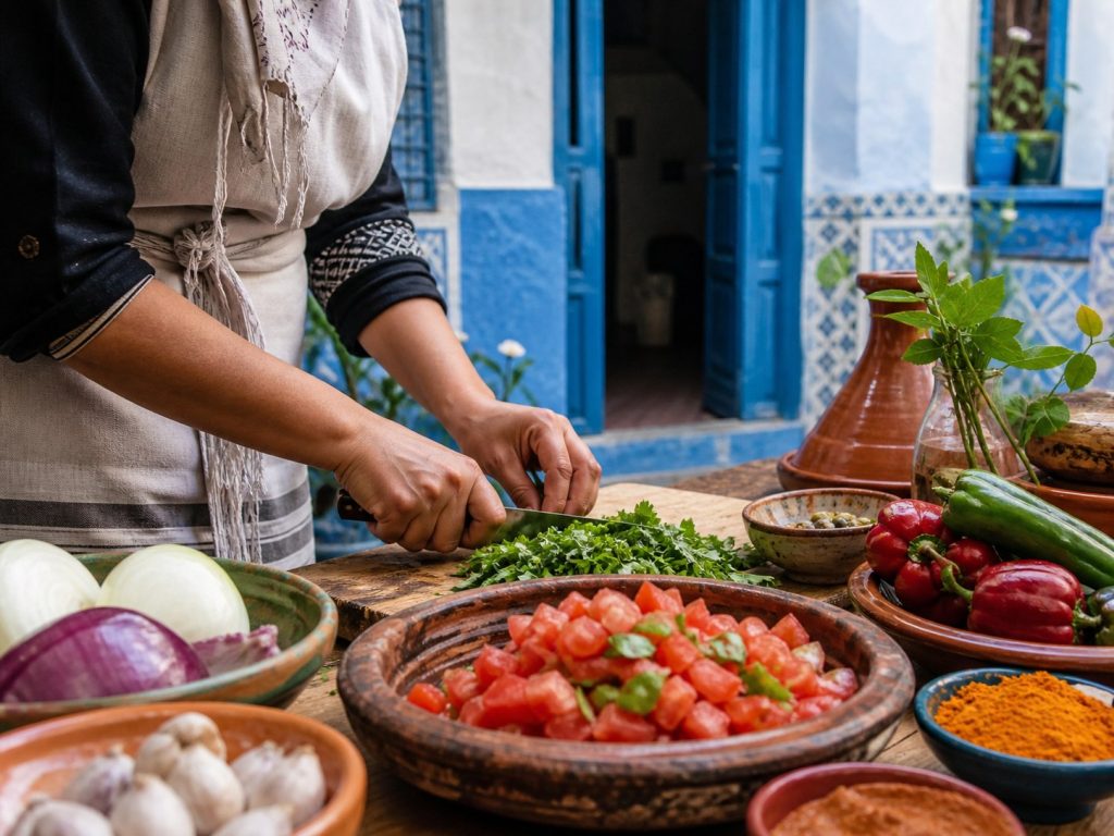 Participer à un atelier de cuisine à Chefchaouen