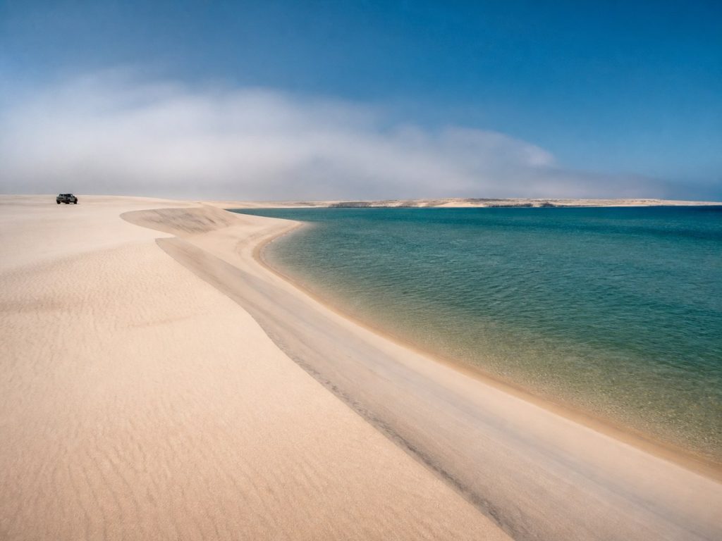 Relier la dune Blanche et Imlili depuis Dakhla