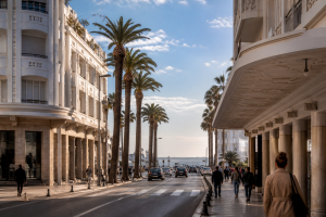 Boulevard Art déco de Casablanca ouvert sur la lumière atlantique