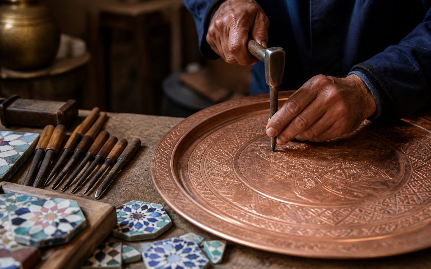 Découverte des métiers d’art de Fès