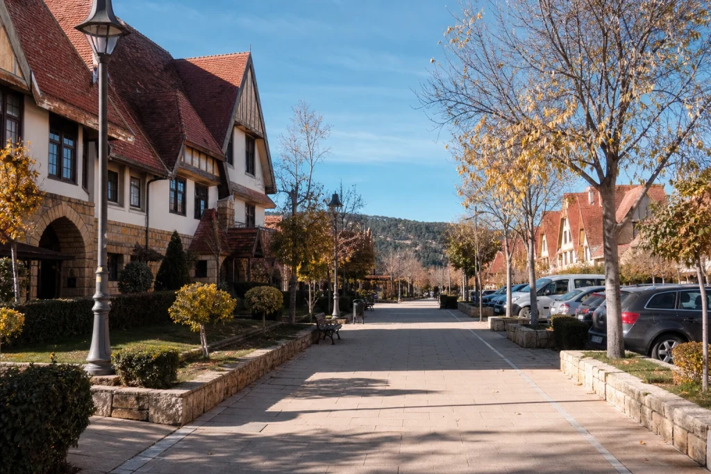 Walk through Ifrane between town and gardens