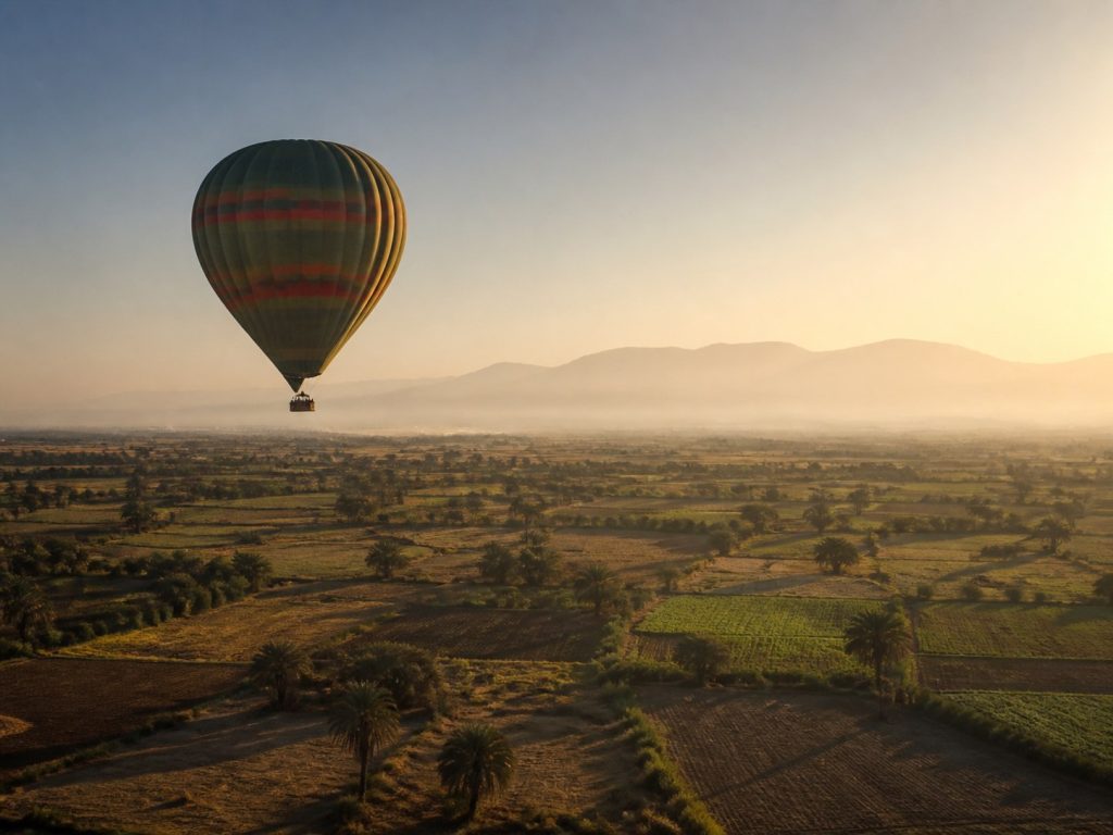 Préparer un vol en montgolfière près de Marrakech