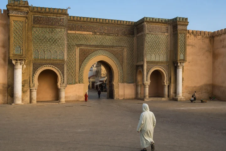Parcourir la médina impériale de Meknès