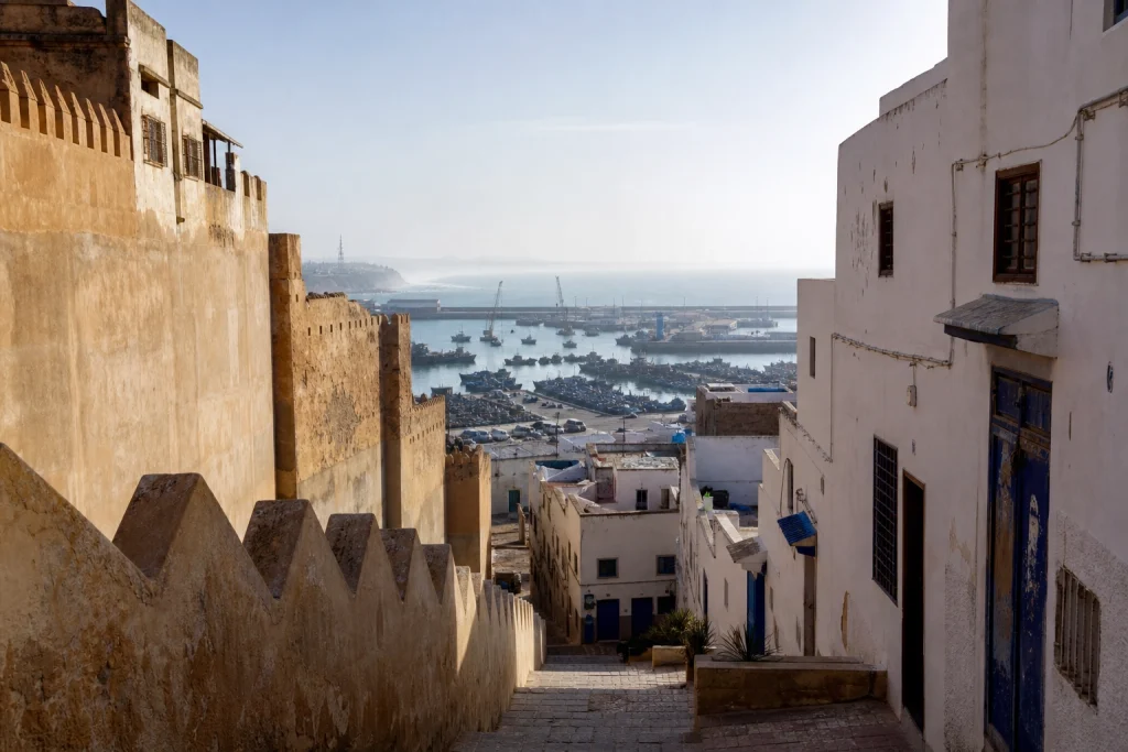 Walk from Safi’s medina to its port